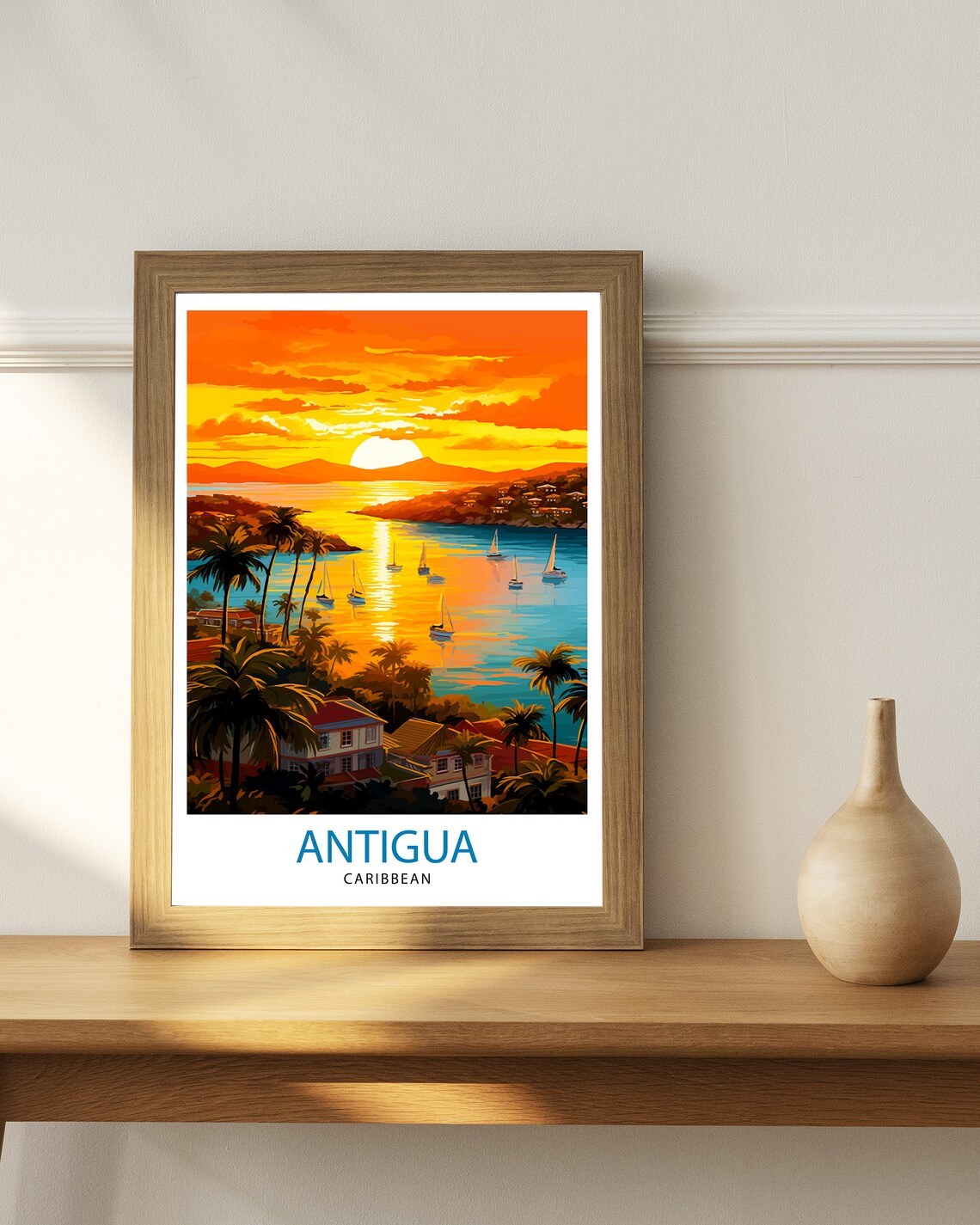 Antigua Travel Poster, Antigua And Barbuda - Image 2