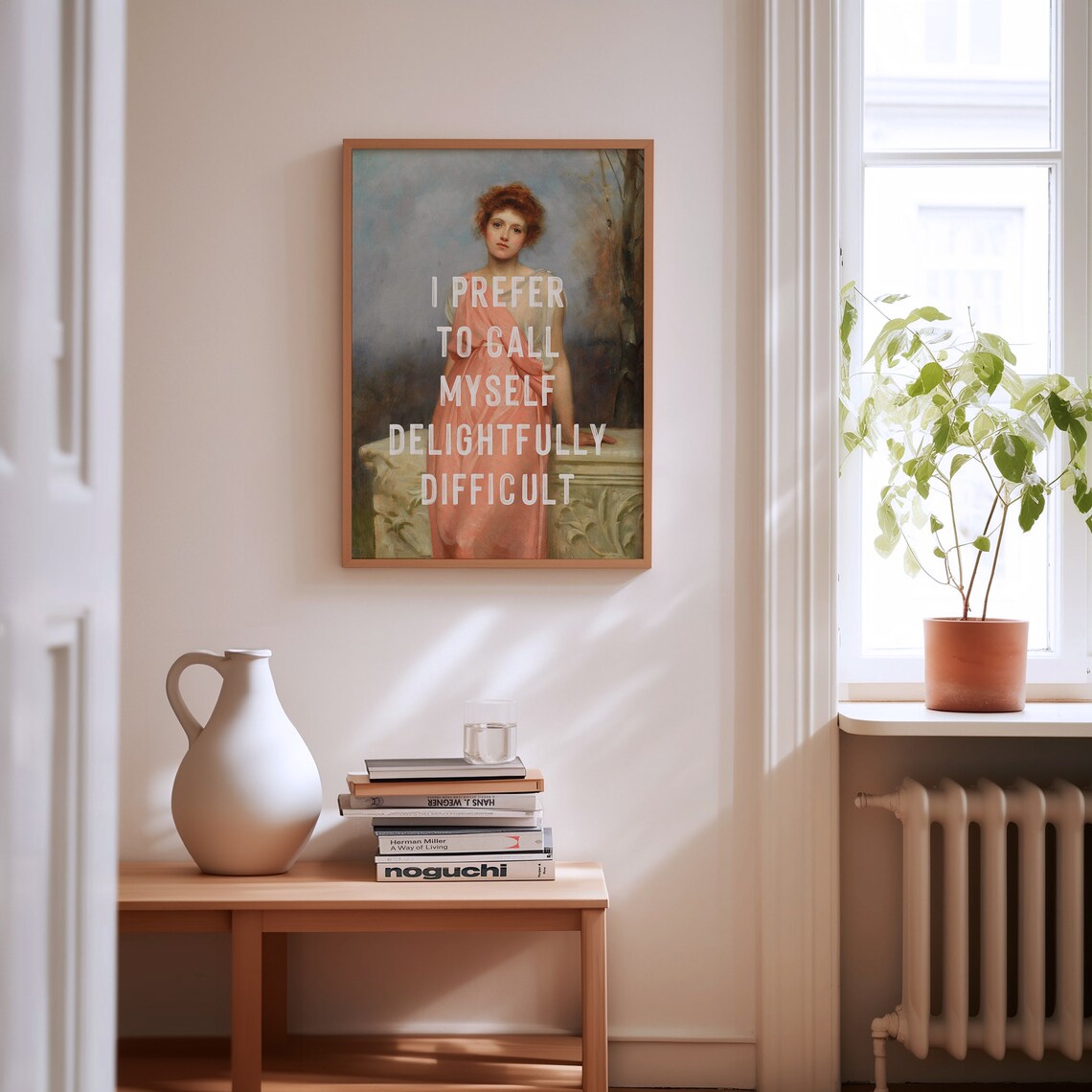 Funny Feminist Quote Print, Eclectic Boho Decor - Image 3