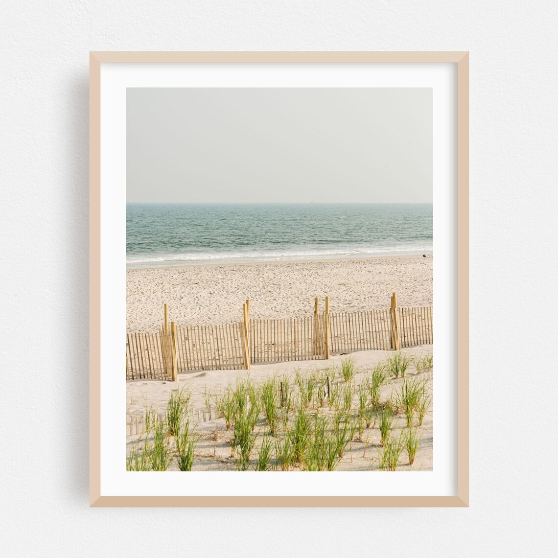 Fire Island Minimalist New York Travel Poster