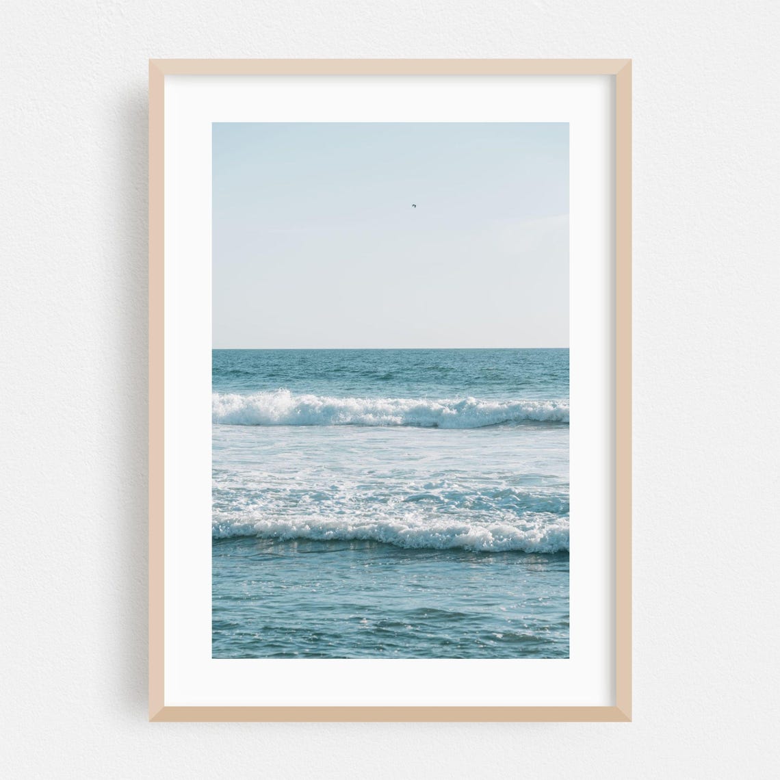 Dana Point Rolling Ocean Waves Minimalist Fine Art Photo Print