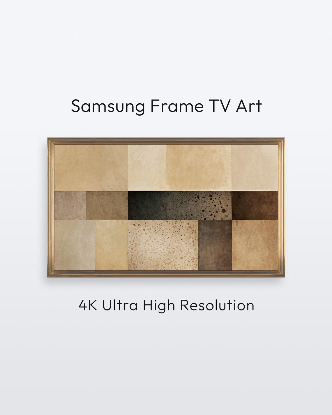 Samsung Frame Tv Abstract Art Minimalist Modern Image 4k Print