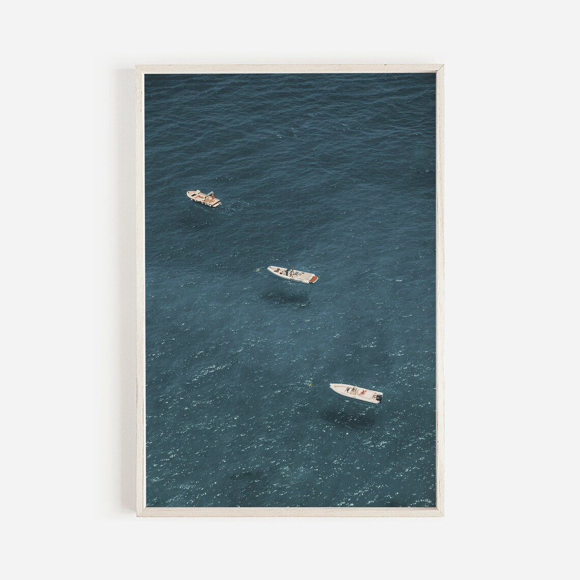 Mediterranean Boat Print Positano Wall Art Italy Amalfi Coast Photography Fisherman Art Aerial Positano Photo