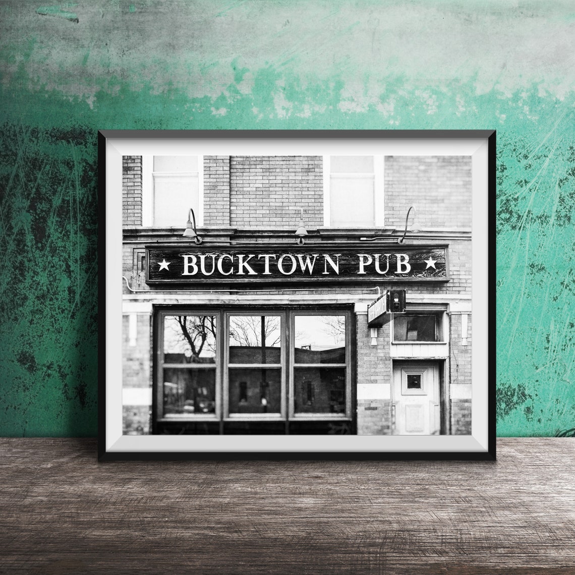 Bucktown Pub Chicago Brick Storefront Sign Photography Poster - Image 2