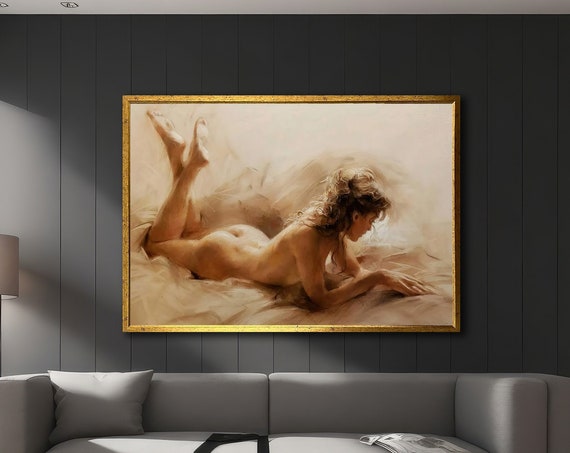 Nude Woman Art, Elegant Timeless Beauty