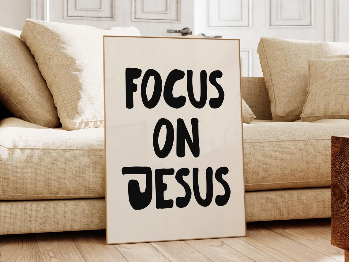 Christian Quote Wall Art Bible Verse Print Christian Girl Aesthetic Print Modern Christian Wall Art Jesus Quote Art Print