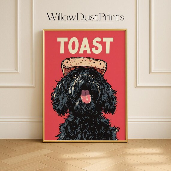 Retro Pet Poster For Lovers Humorous Kitchen Bar Or Office Decorfunny Dog Wall Artposter Dorm Kids Bedroom Decor