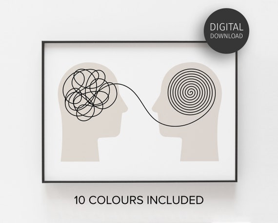 Therapist Office Decor Therapy Prints Poster