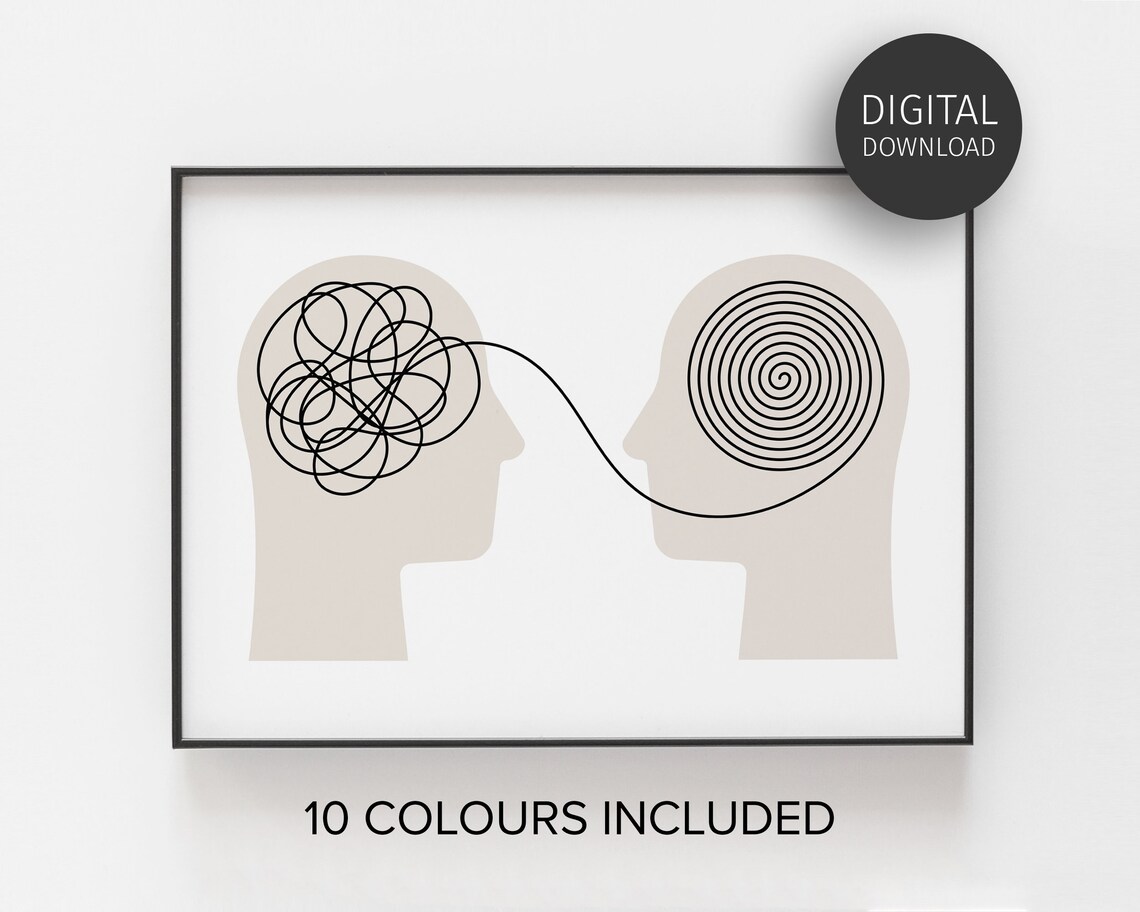Therapist Office Decor Therapy Prints Poster