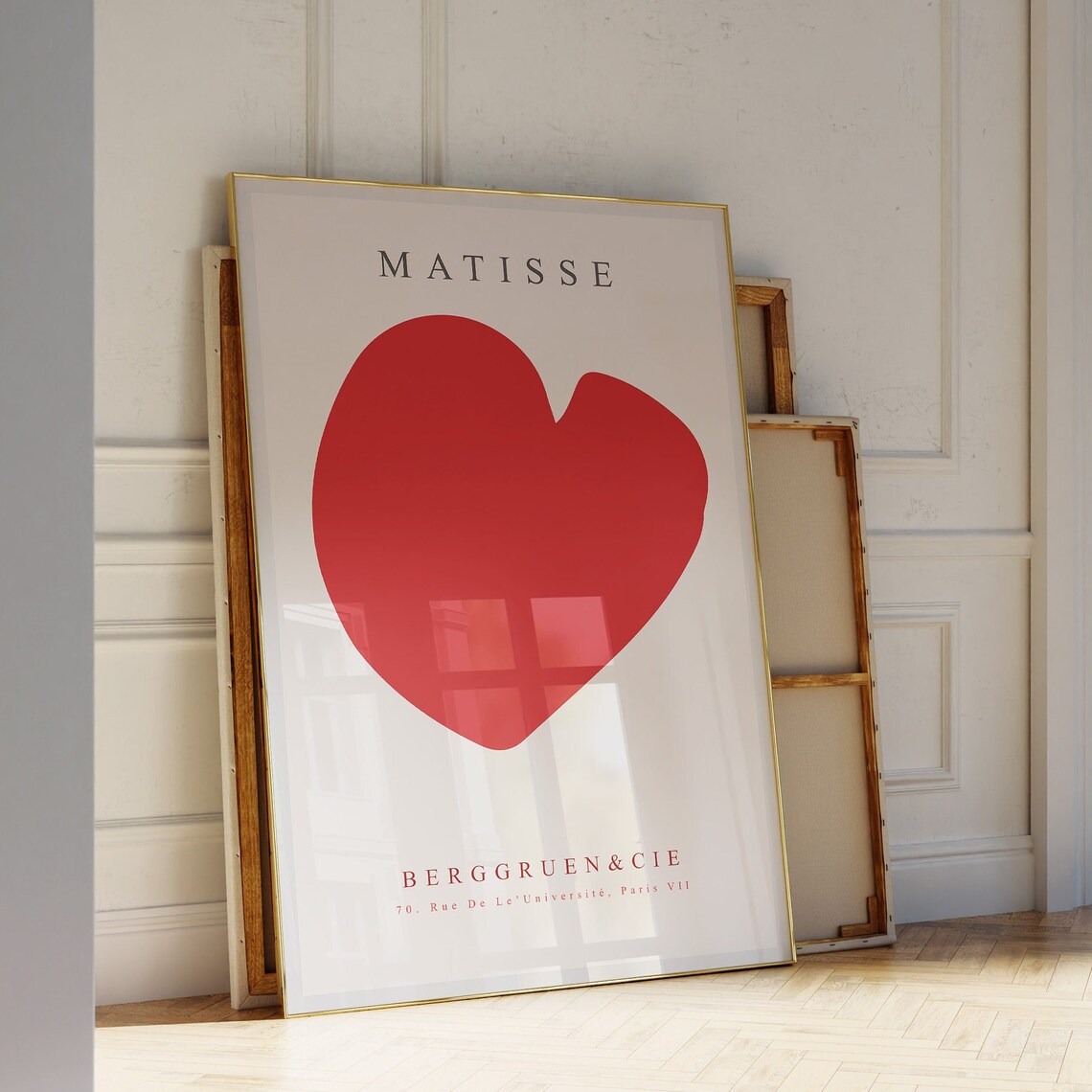 Henri Matisse Heart Minimalist Art Print - Image 4