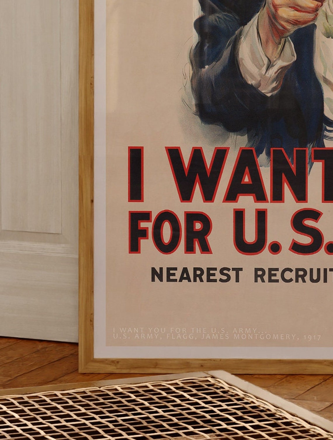 James Montgomery Flagg I Want You For US Army 1917 Uncle Sam Poster - Image 2