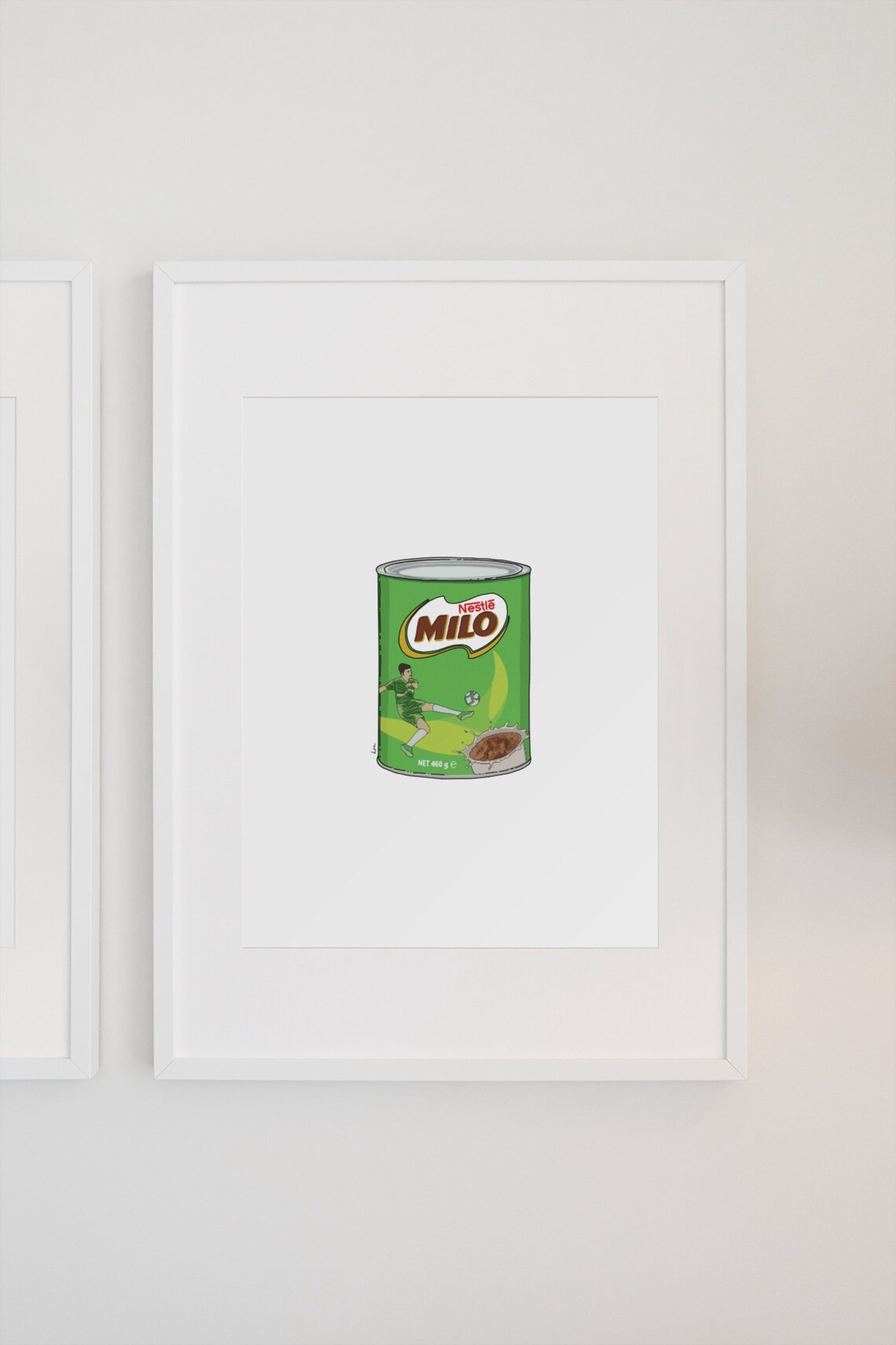 Milo Print File Illustration, Australian Food Fun