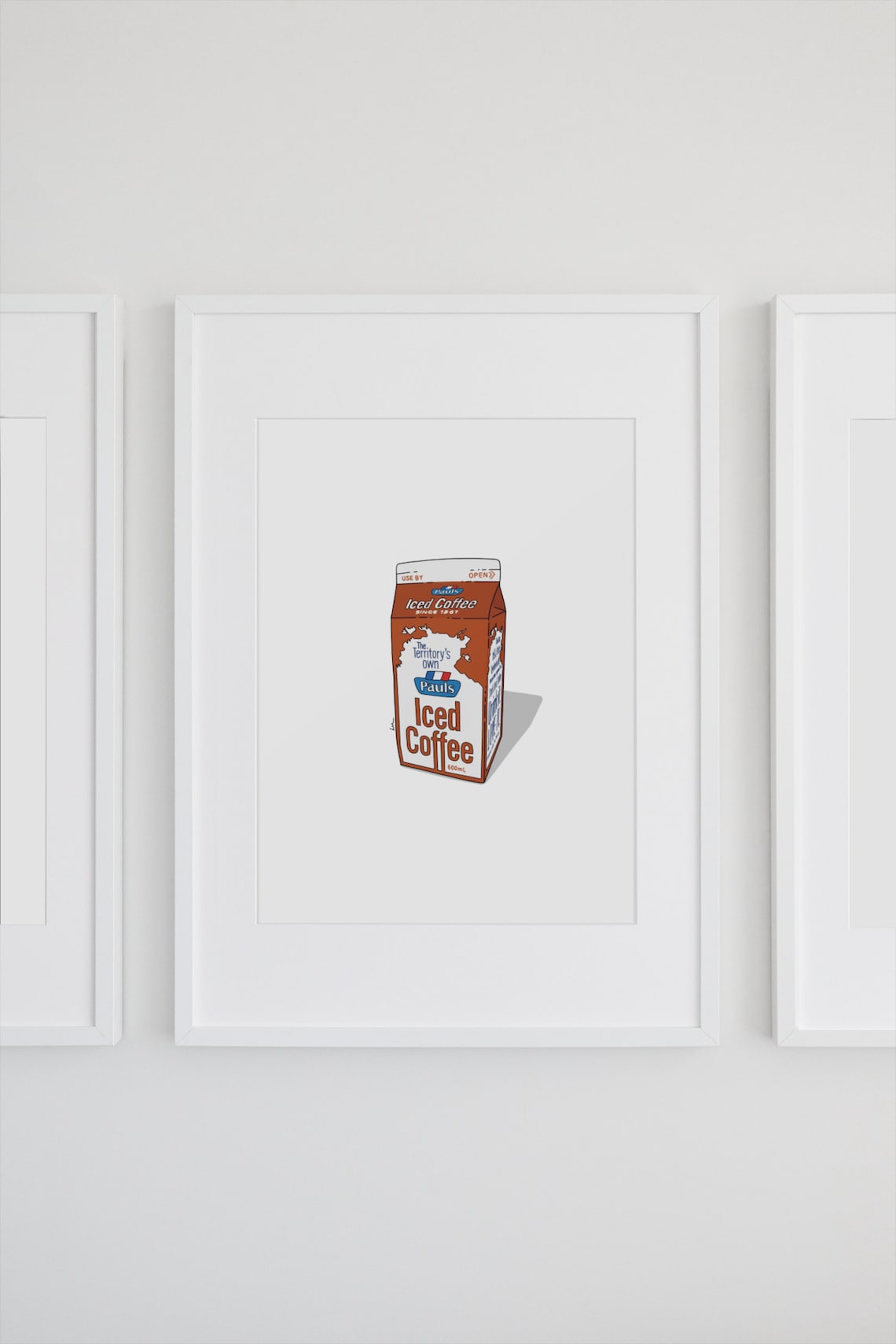 Pauls Iced Coffee Territorys Own Illustration