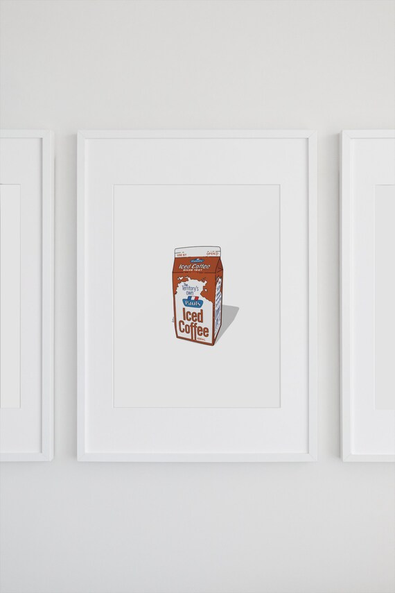 Pauls Iced Coffee Territorys Own Illustration