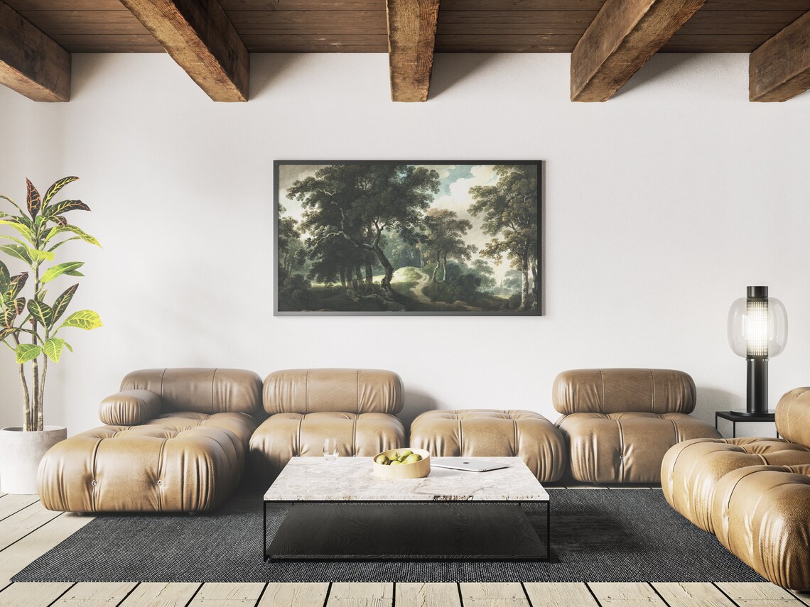 Spring Forest Painting, Oil Art Print - Image 3