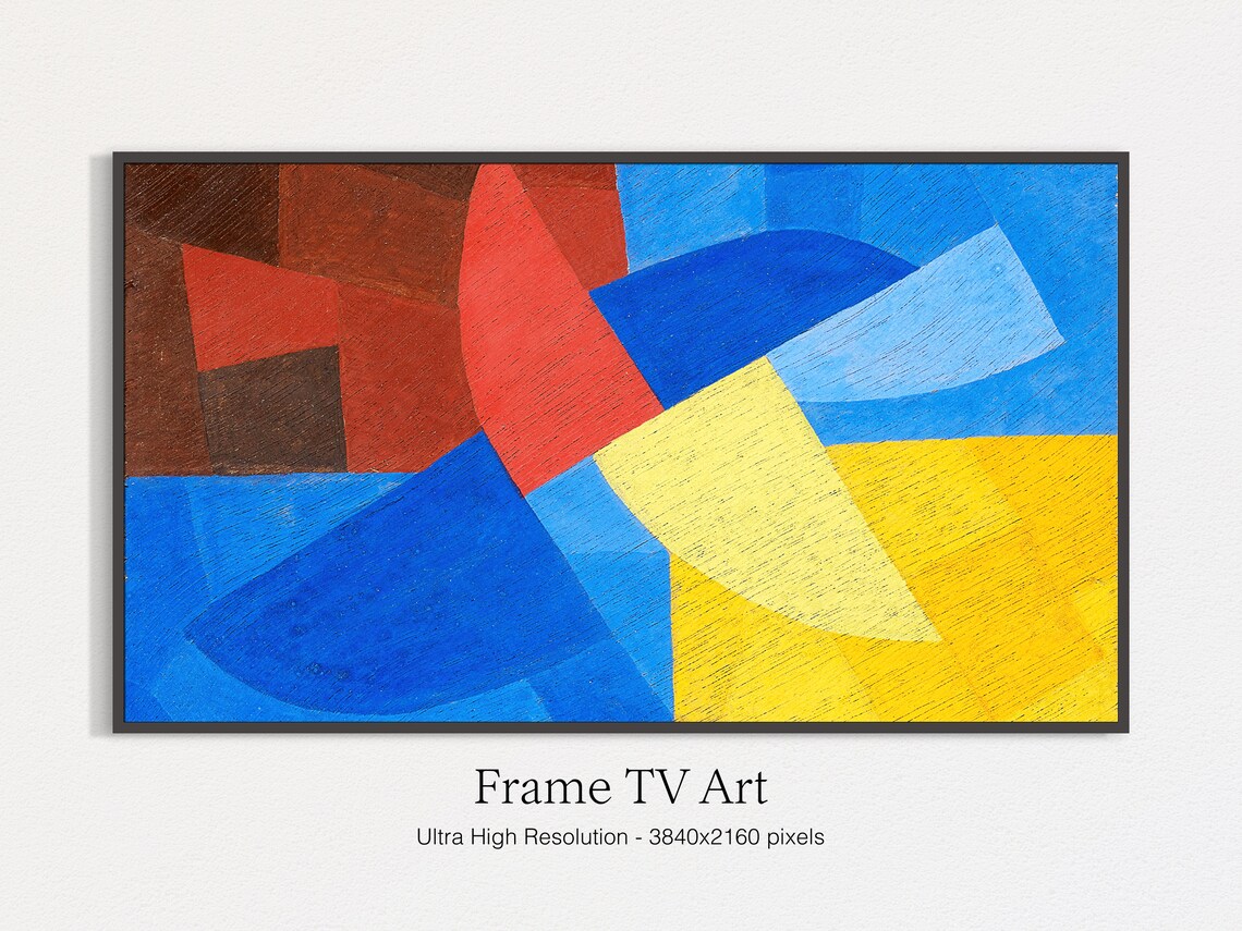 Abstract Modern Painting, Instant Art Print