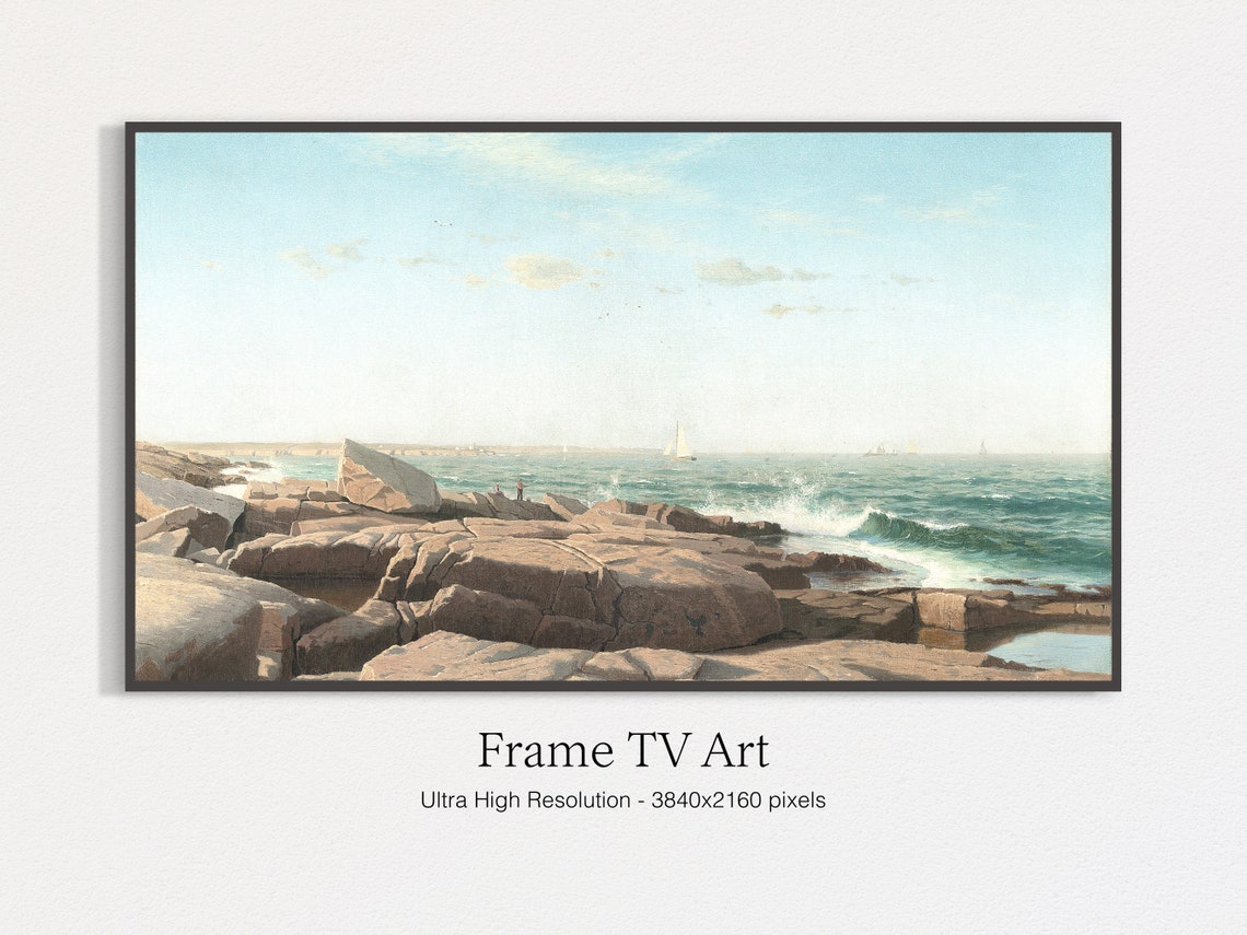 Summer Coastal Art Print