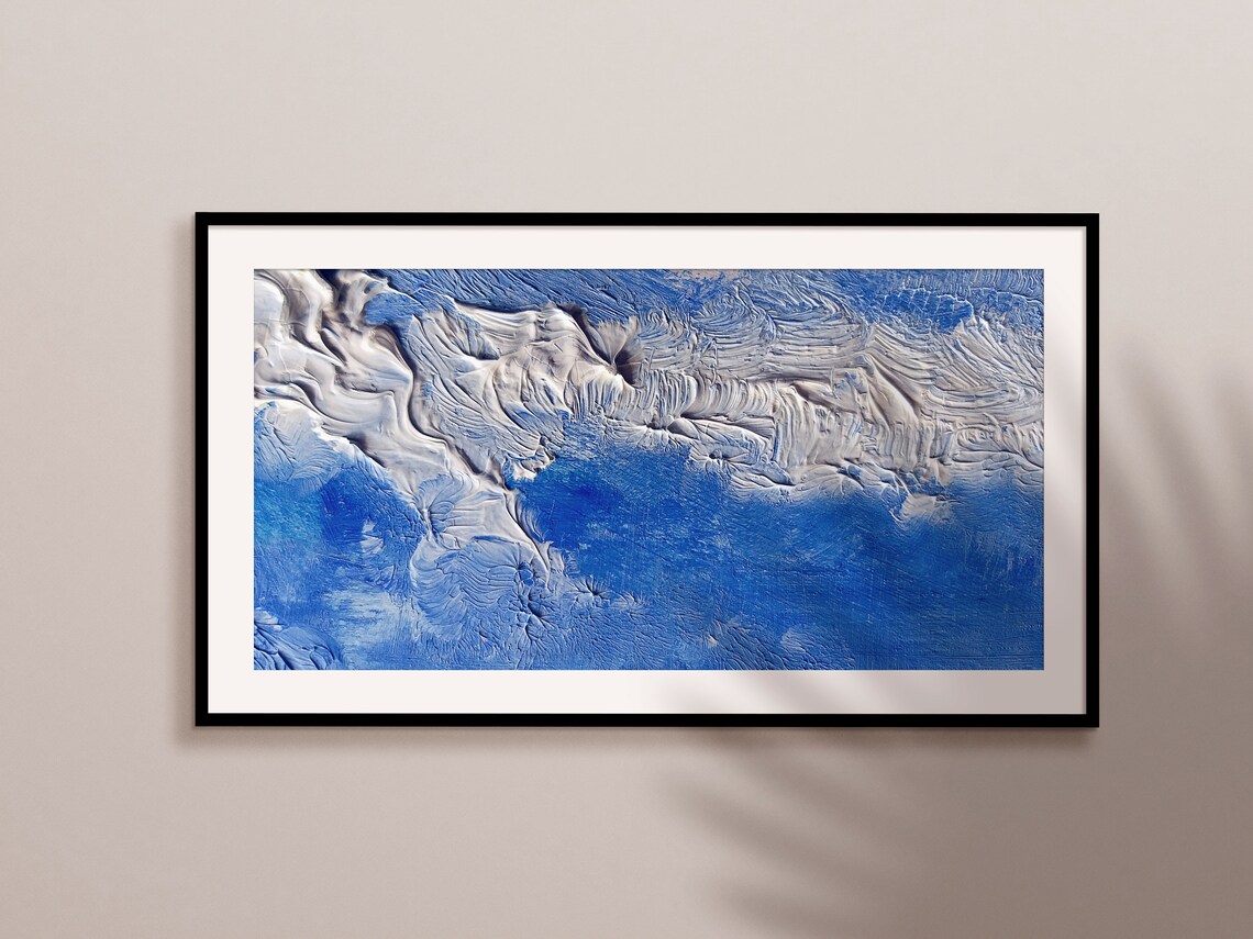 Abstract Art for Frame TV, Modern Oil-Painting Print - Image 2