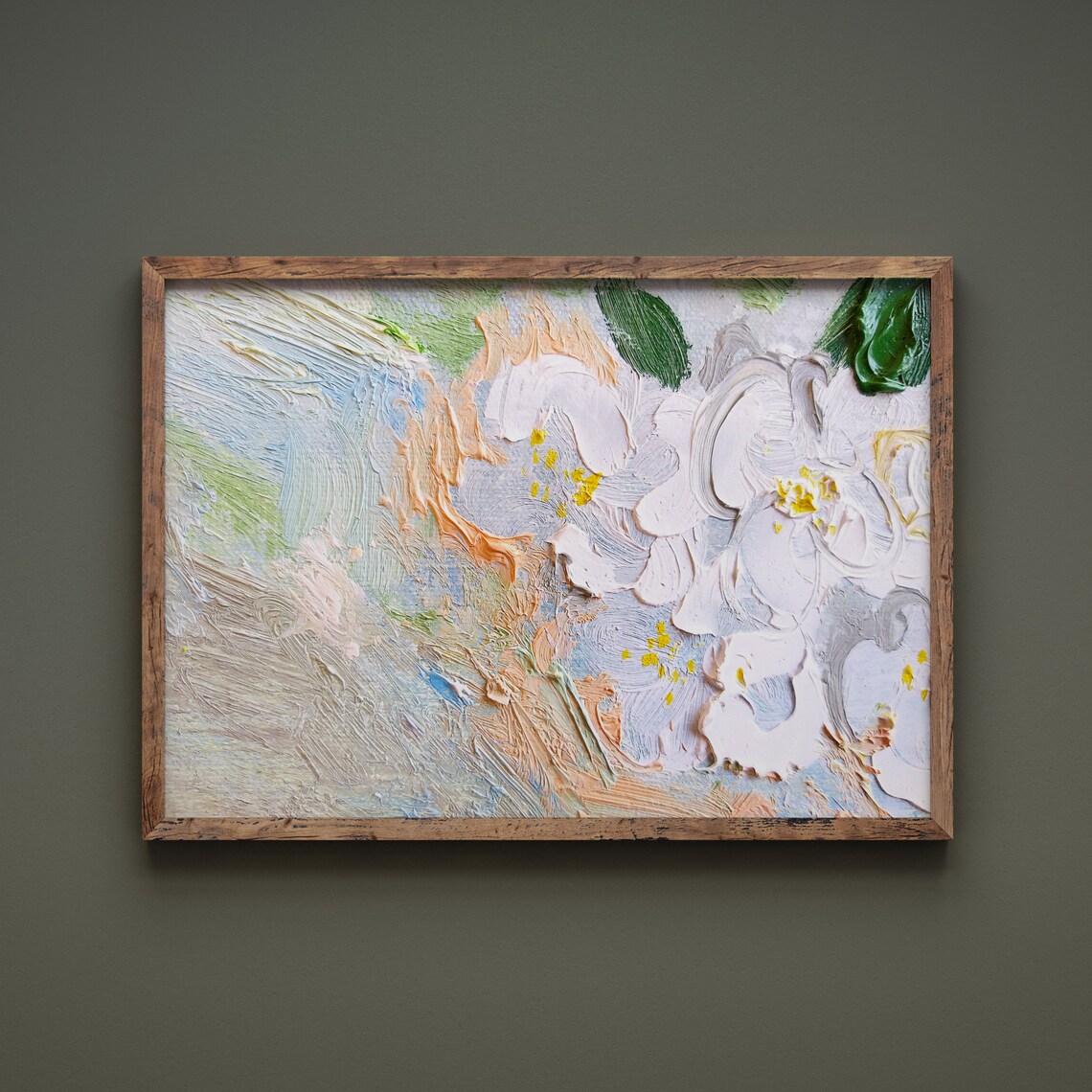 Abstract Expressionism Oil Painting, Wall Art Print - Image 2