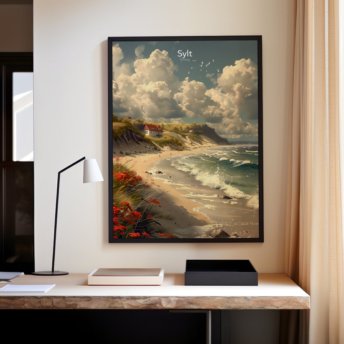 Sylt, North Sea Travel Poster, Germany Trip - Image 2