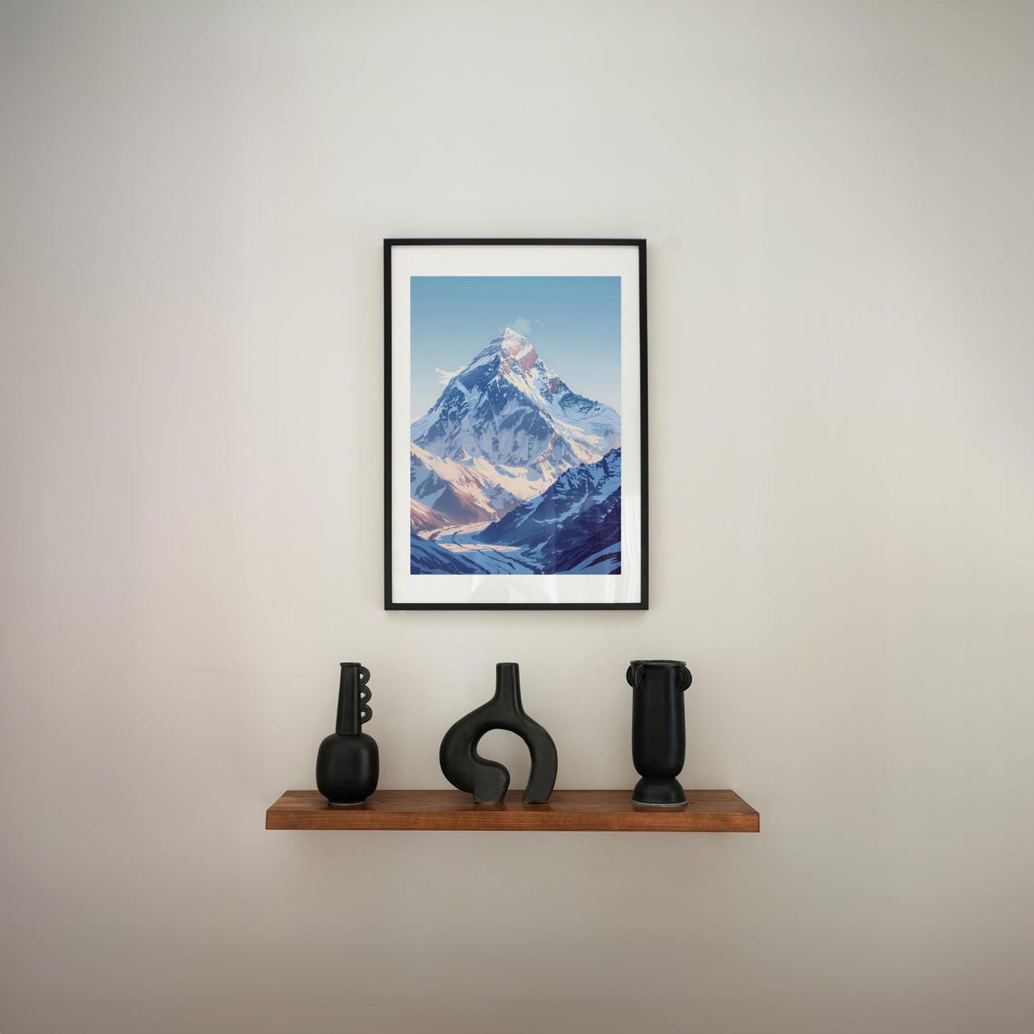 Mount Everest in the Himalayas, Travel Poster - Image 2
