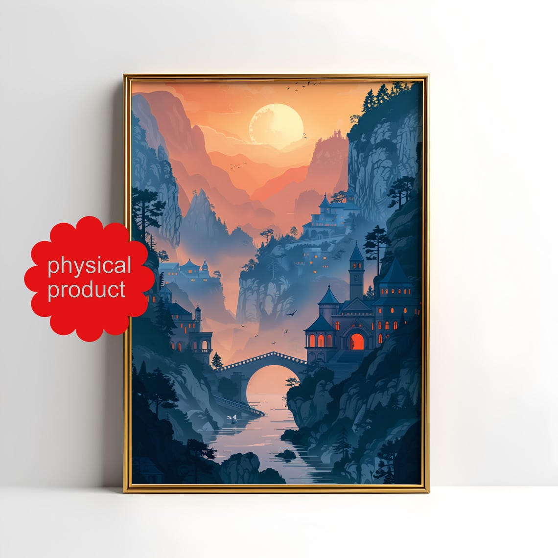The Lord Of The Rings Rivendell Travel Poster