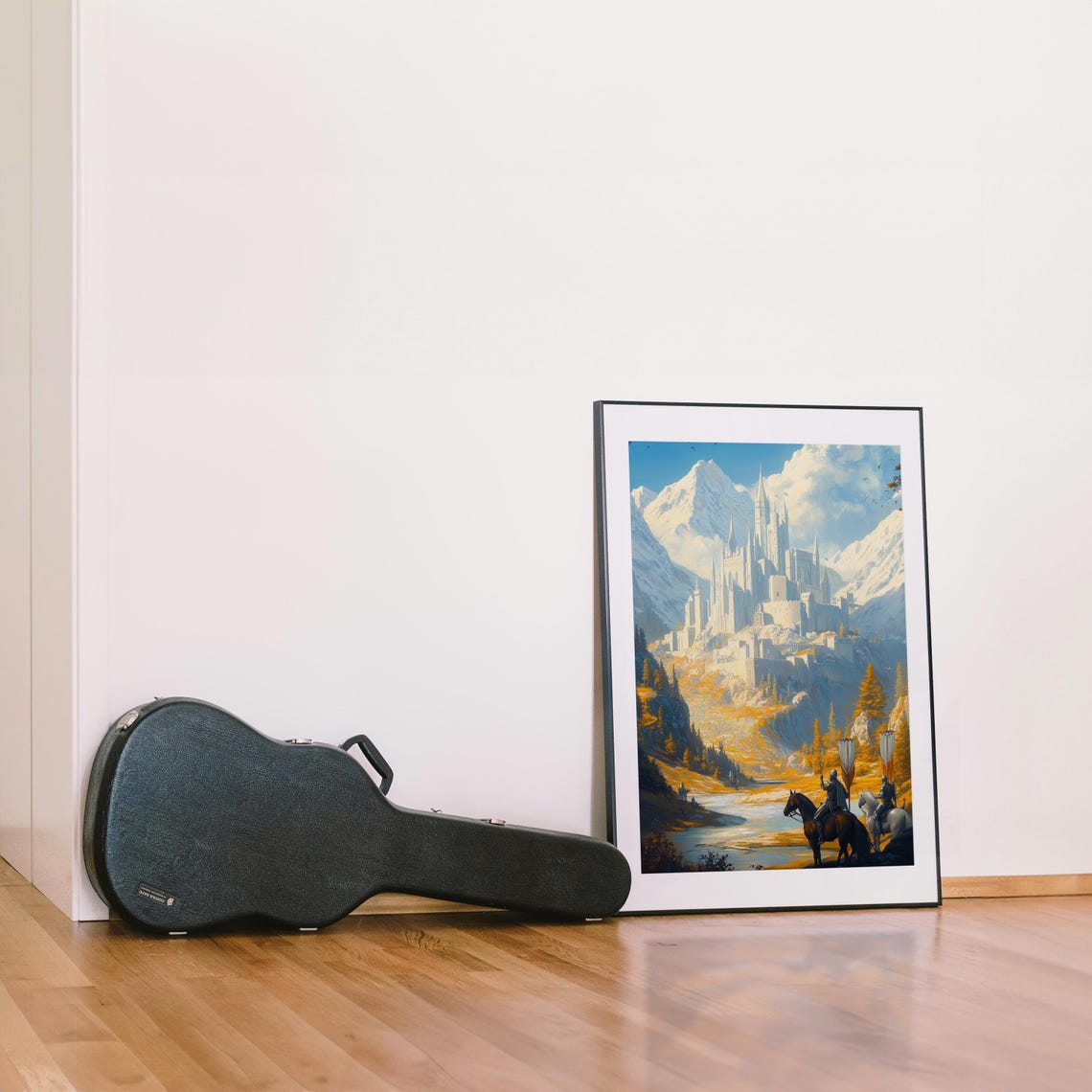 The Lord Of The Rings, Minas Tirith Art Print - Image 2