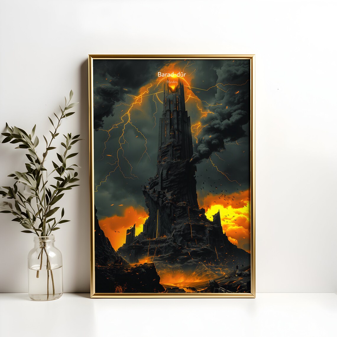 The Lord Of The Rings, Barad Dur Mordor Poster - Image 3