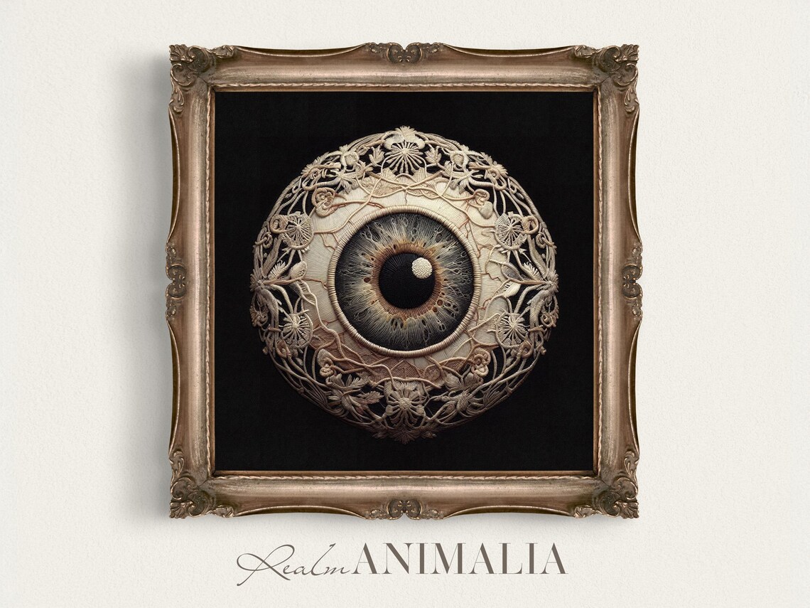 Human Eye Tapestry Art Print, Anatomy Decor