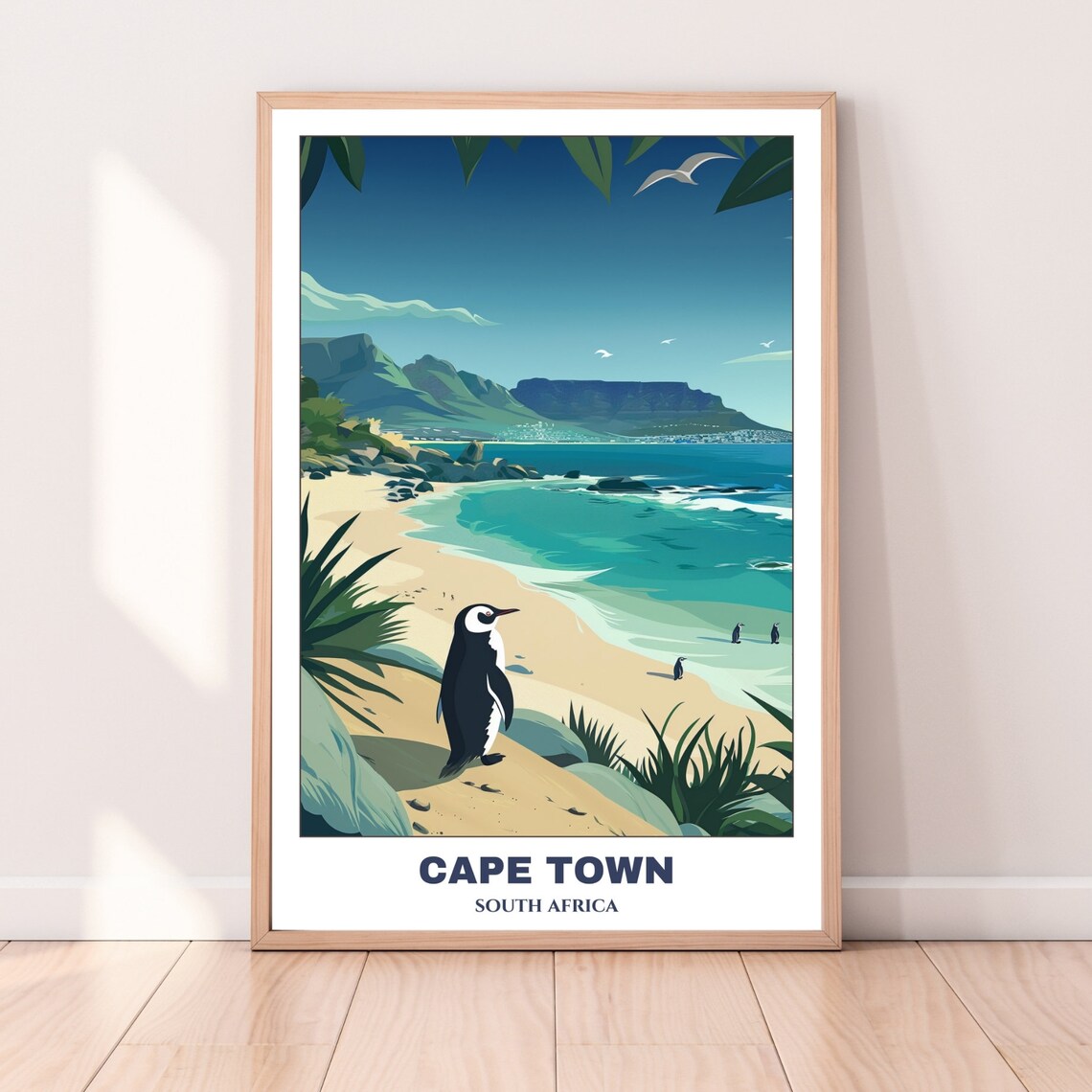 Cape Town Painting Home Decor Wall Art Print - Image 4