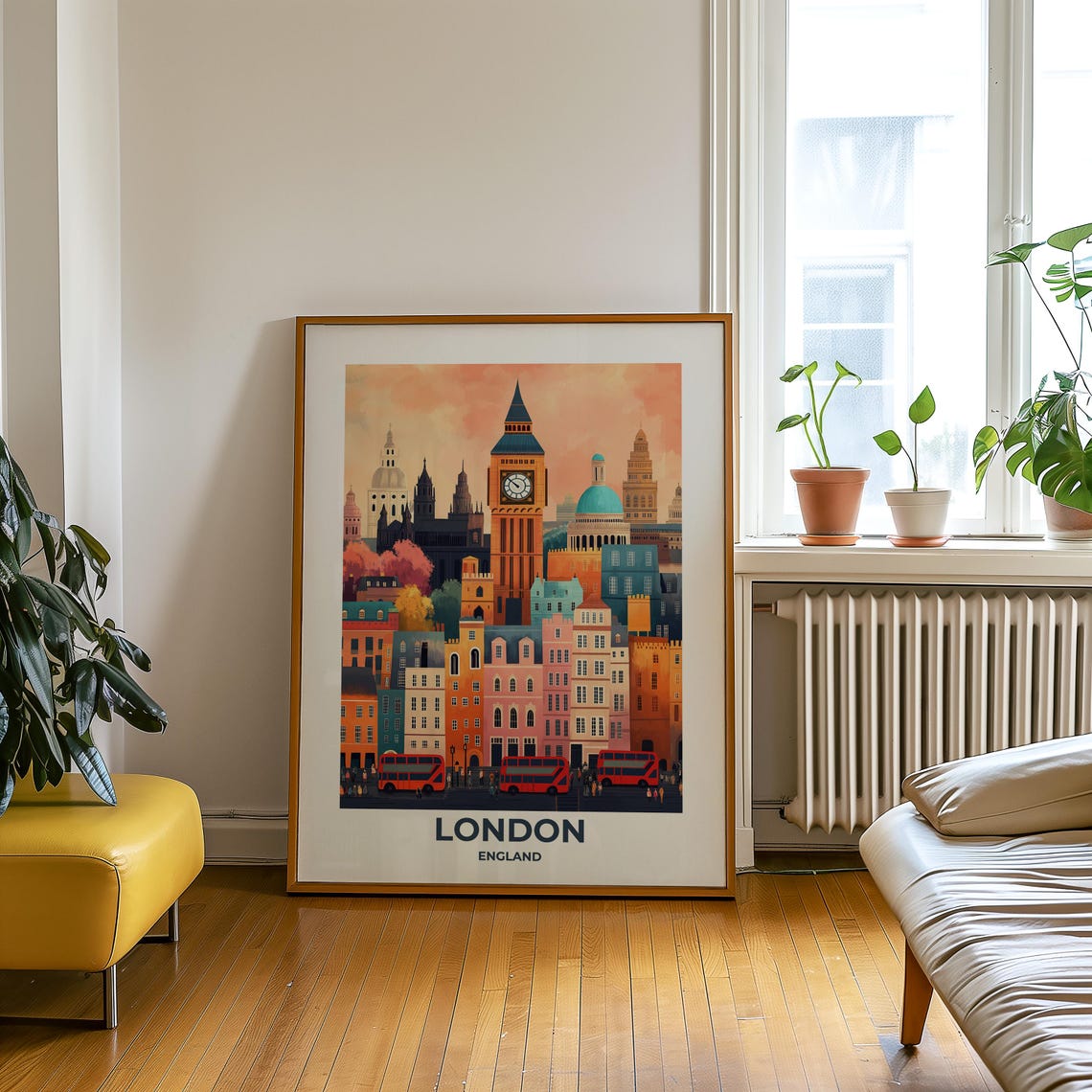 London Travel Poster London Poster London Travel Print London City Print Travel Print Travel Poster London Wall Decor England Poster 008 - Image 3