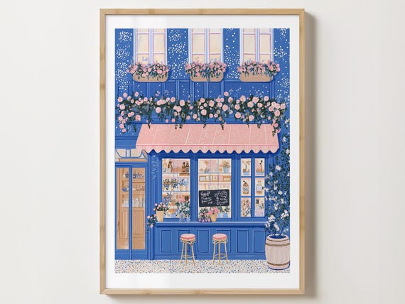 Coffee Print Patisserie Print Coffee Poster Kitchen Wall Art Coffee Shop Art Print Cafe Art Cafe Poster Cafe Art Poster Cafe Print