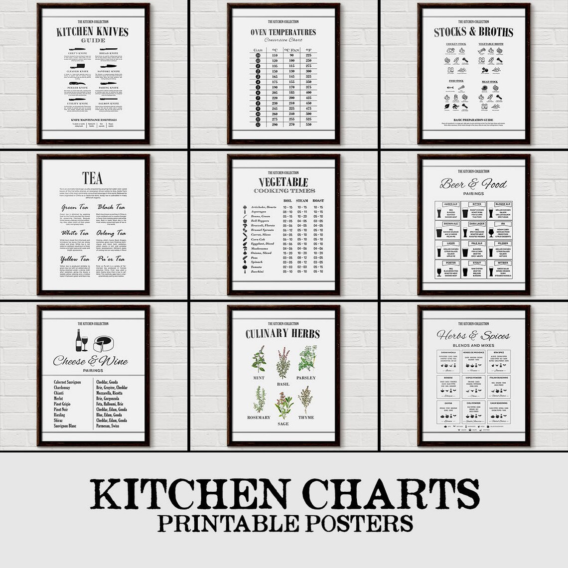 Pork Cuts Butcher Diagram, Kitchen Art Print - Image 2