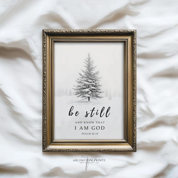 Christmas Bible Verse Art Print, Holiday Scripture