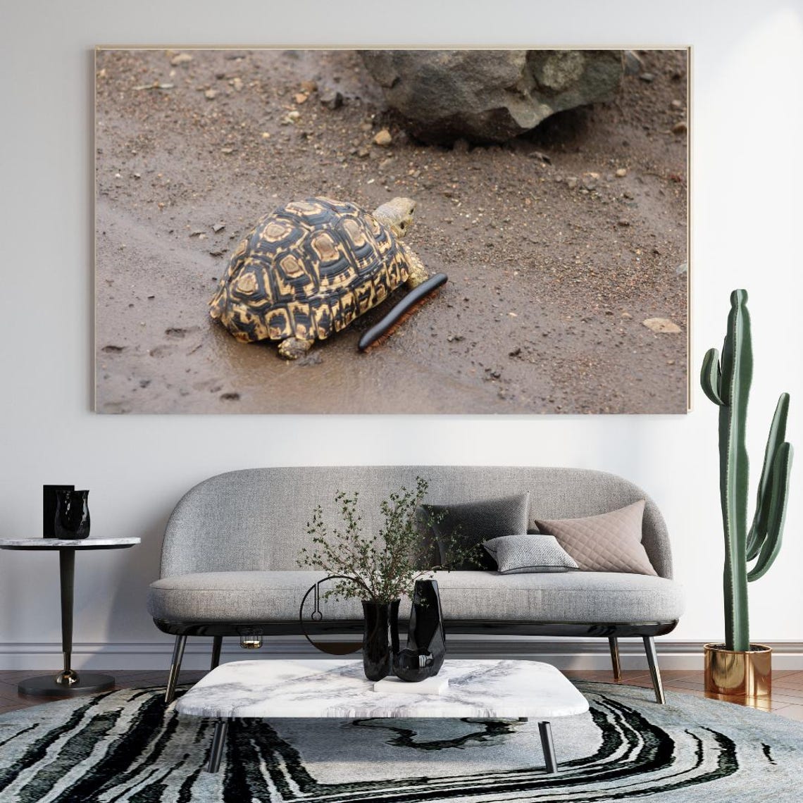 Tortoise Art, Africa's Game Reserves