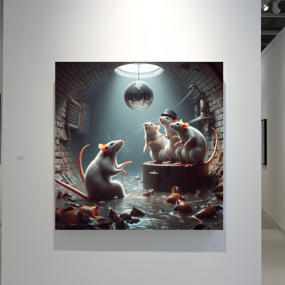 Whimsical Rats Disco Animal Art For Every Space - Image 3