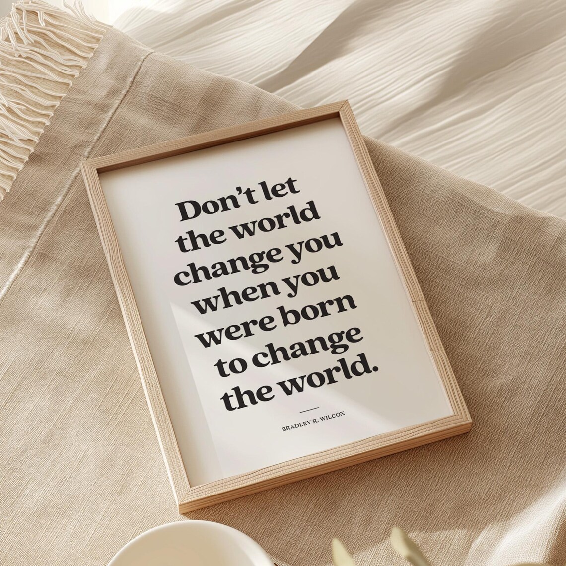 LDS General Conference 2024 Quote Art Print - Image 3