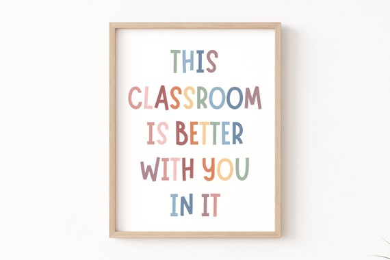 This Classroom Is Better With You In It, Boho