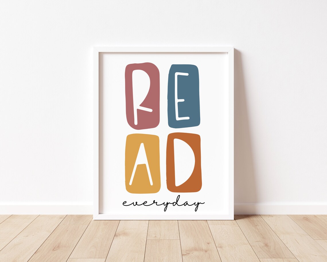 Read Everyday Boho Classroom Poster Print - Image 3