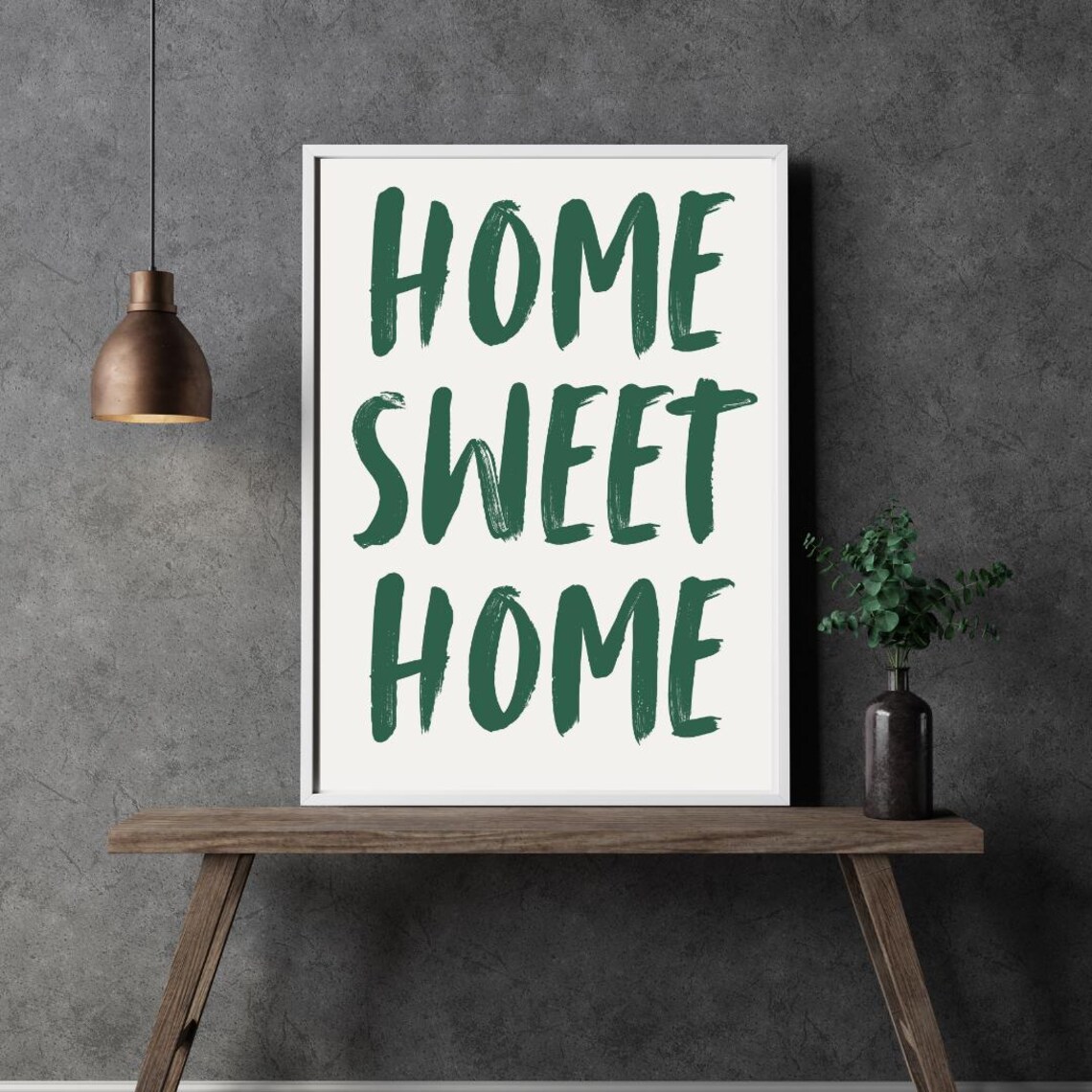 Home Sweet Home Quote, Motivational Poster - Image 3