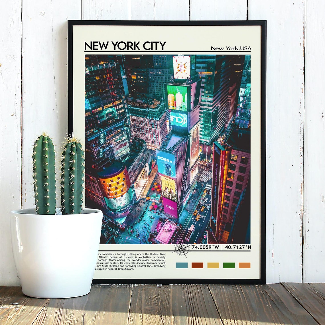 New York Print New York Art New York Poster New York Photo New York Poster Print New York Painting New York Travel Poster New York - Image 2