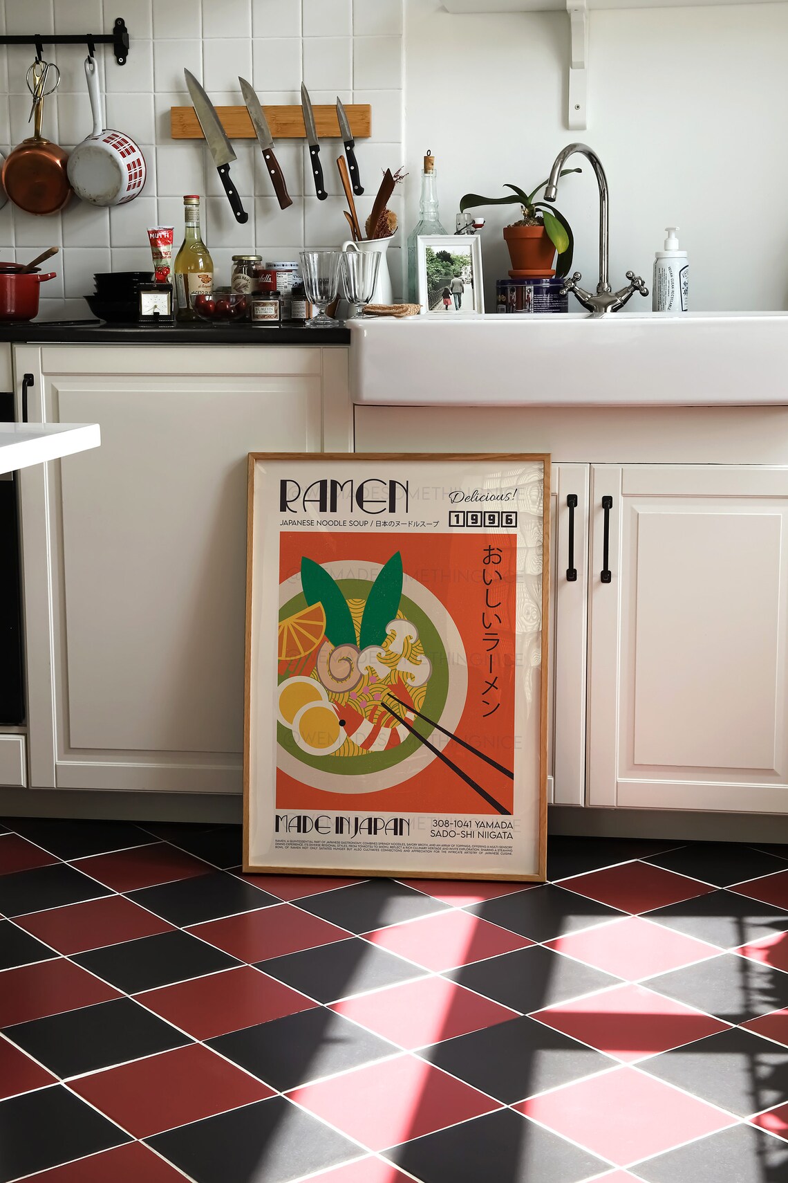 Ramen Kitchen Art Print, Japanese Food Poster - Image 4