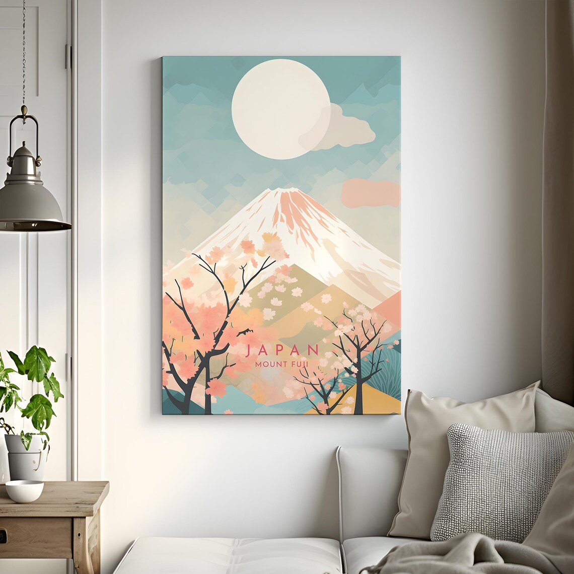 Mount Fuji Travel Poster, Japan Home Decor - Image 3