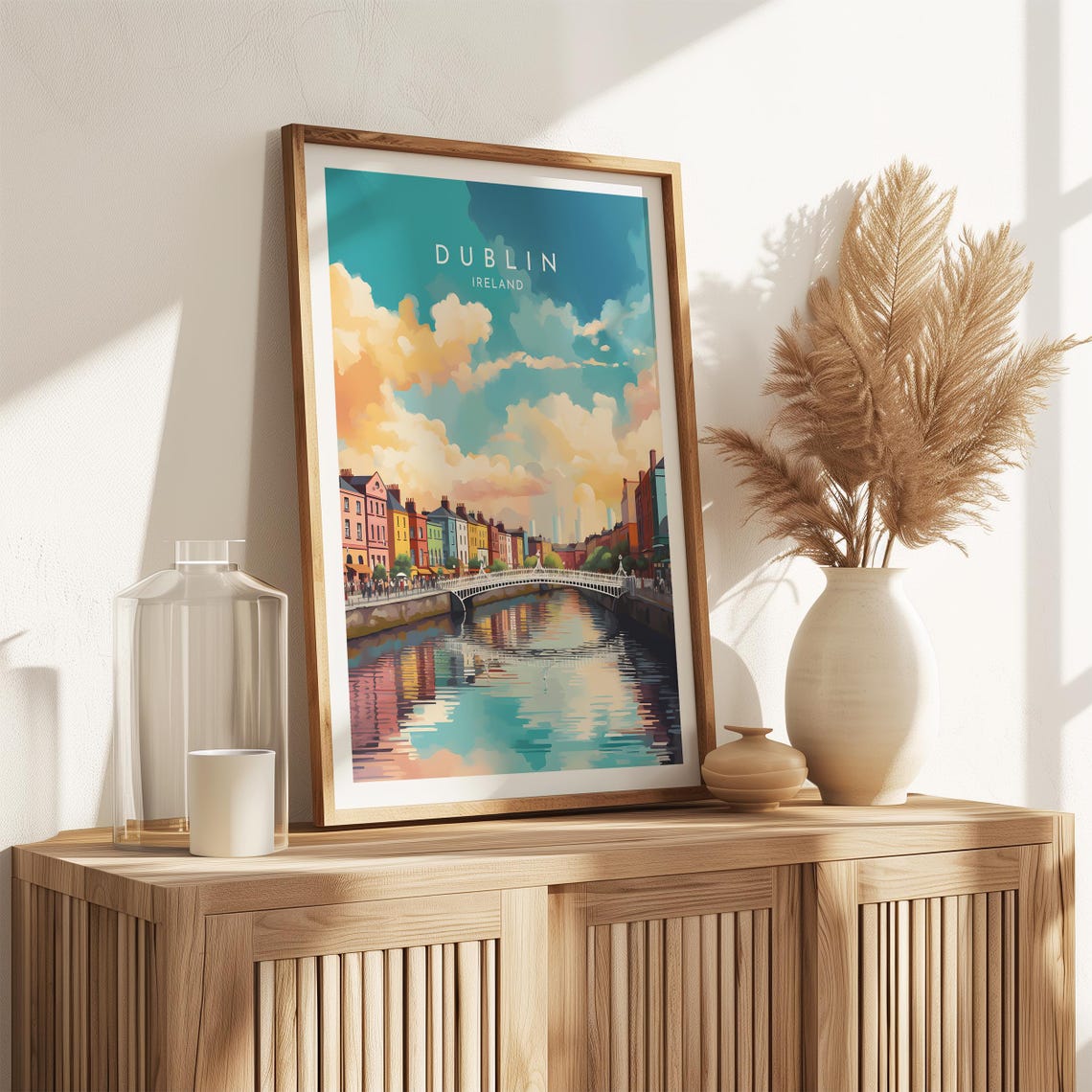 Dublin Ireland Home Decor Poster Print - Image 2