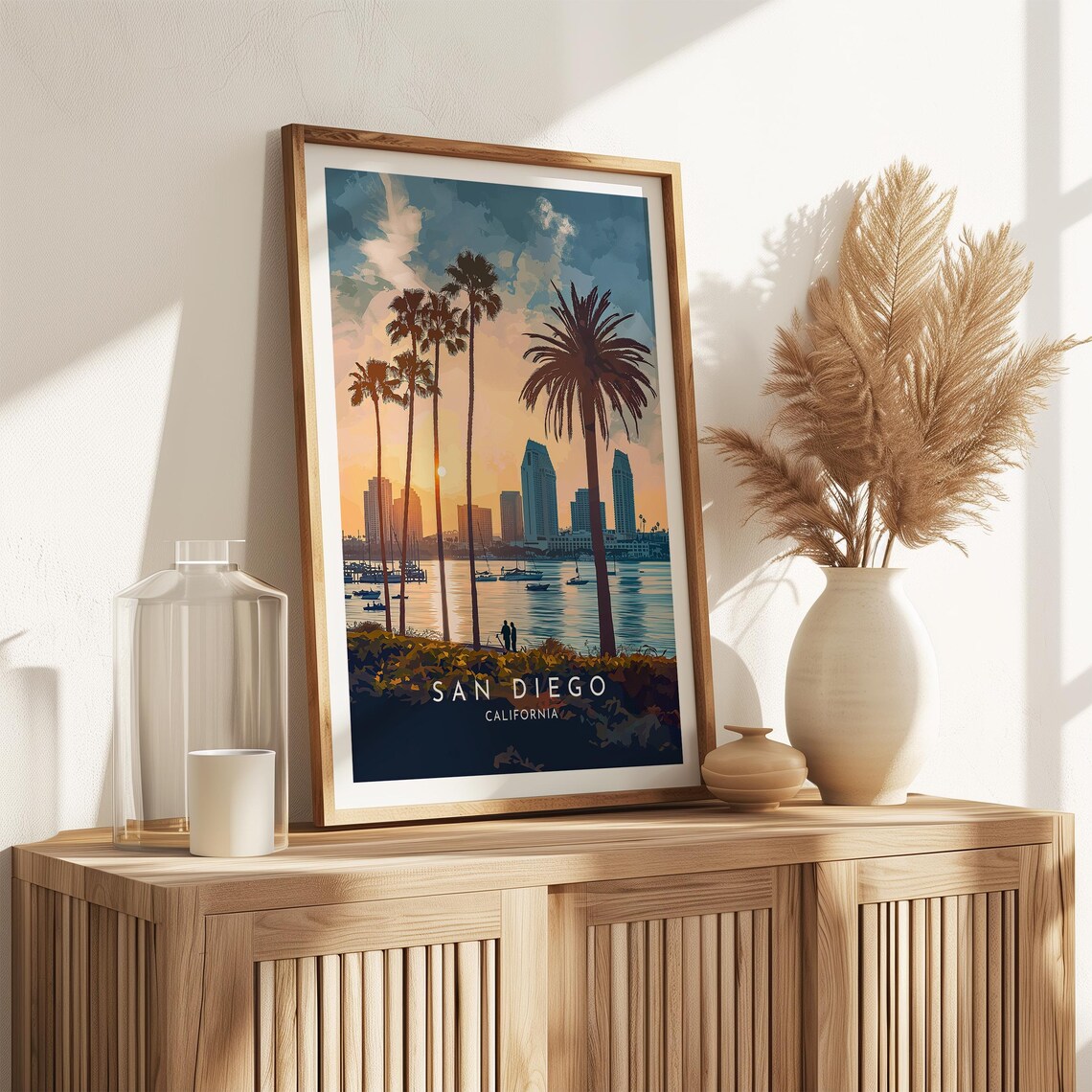San Diego United States California Travel Poster - Image 2