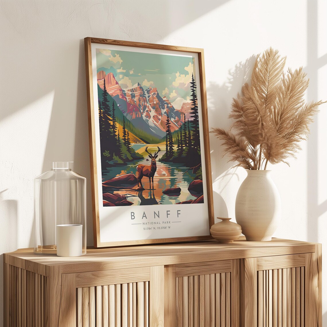 Banff Travel Poster, Canada National Park Art Print - Image 3