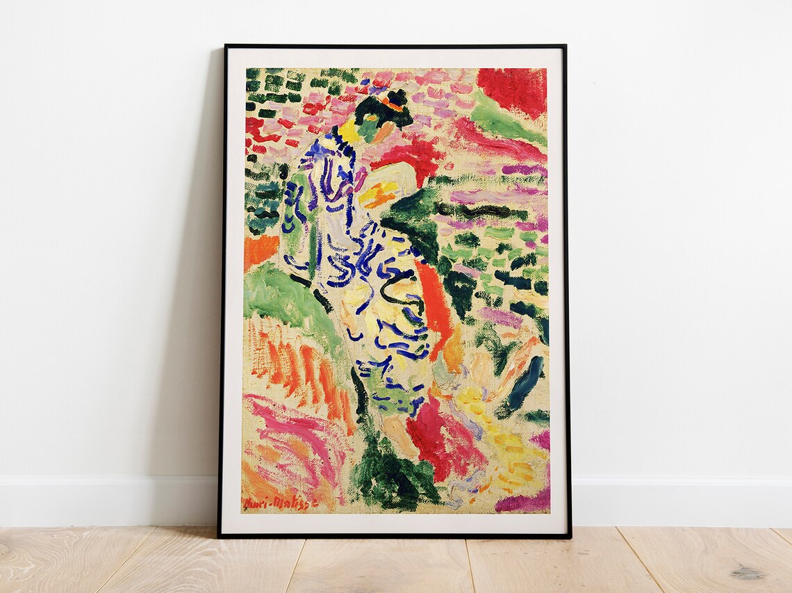 Matisse La Japonaise Vintage Exhibition Art Print