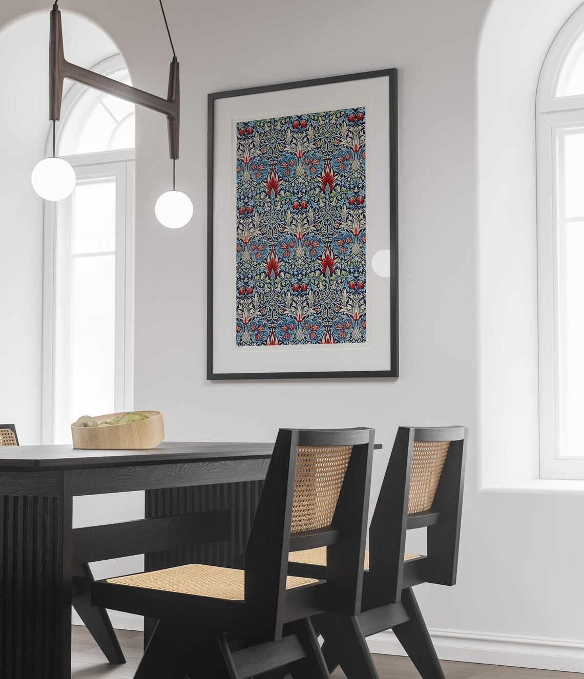 William Morris Snakeshead Pattern Art Print - Image 2
