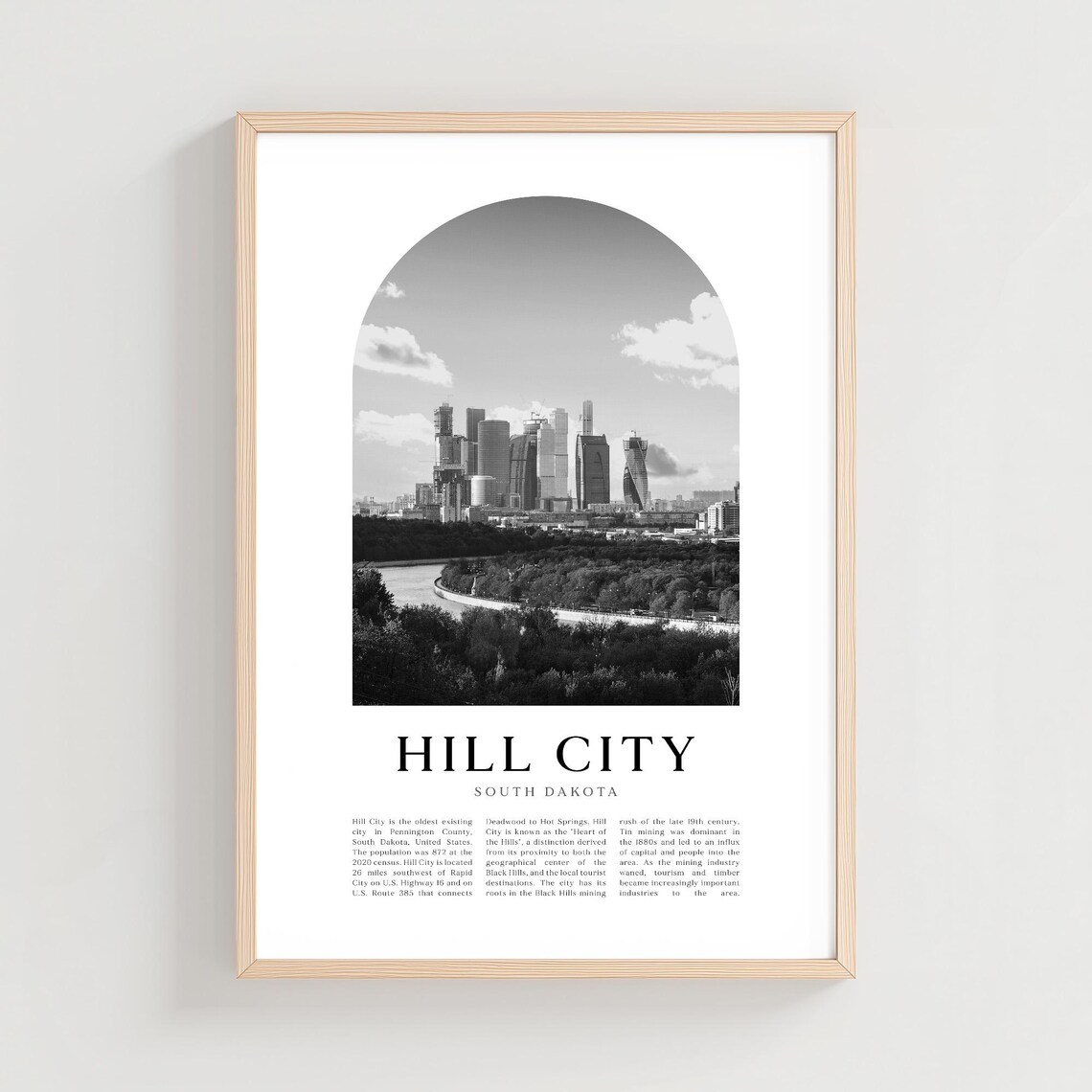 Hill City South Dakota Heart Of The Black Hills Photo Poster