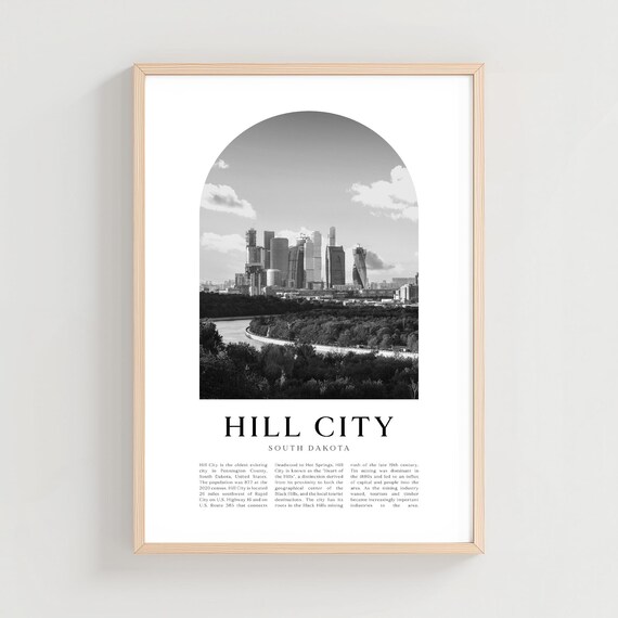 Hill City South Dakota Heart Of The Black Hills Photo Poster