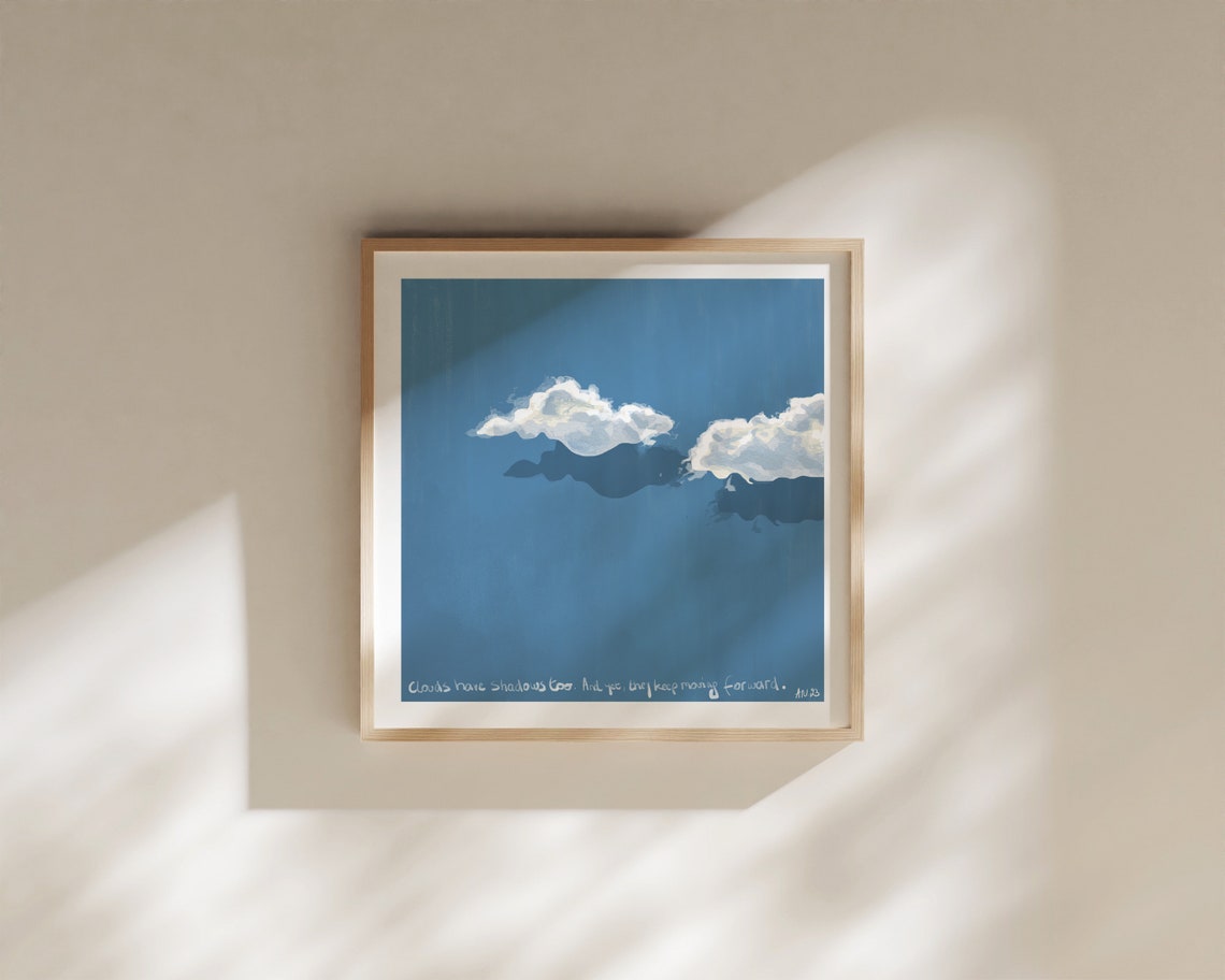 Clouds Have Shadows - Sky Art Print - Image 3